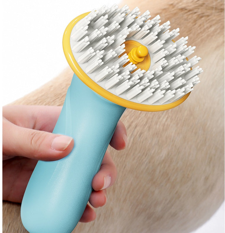 Handheld Pet Bath Brush Shower Hair Grooming Cleaning Tool