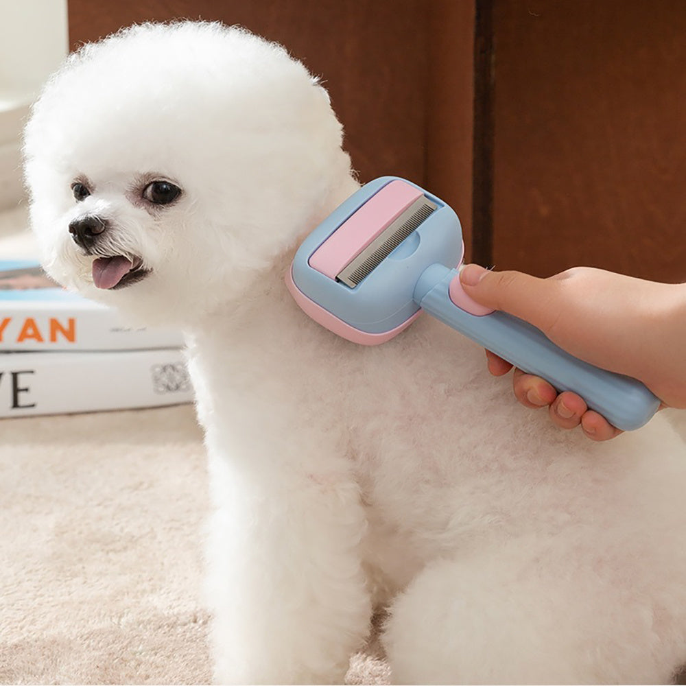 Pet Grooming Deshedding Brush Dematting Comb For Hair Removal