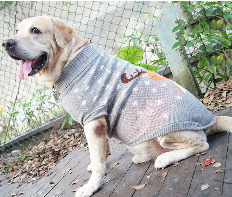 Warm Cotton Pet Sweater For Autumn Winter