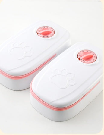 Automatic Smart Pet Feeder Timer Stainless Steel