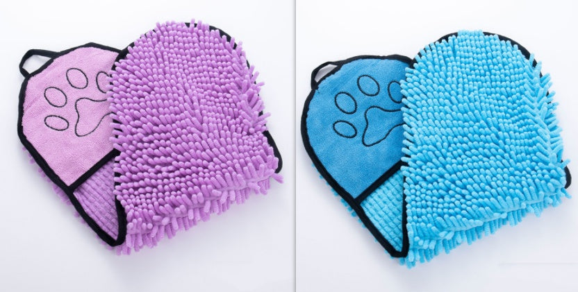 Super Absorbent Quick-Drying Pet Bath Towel Microfiber Robe