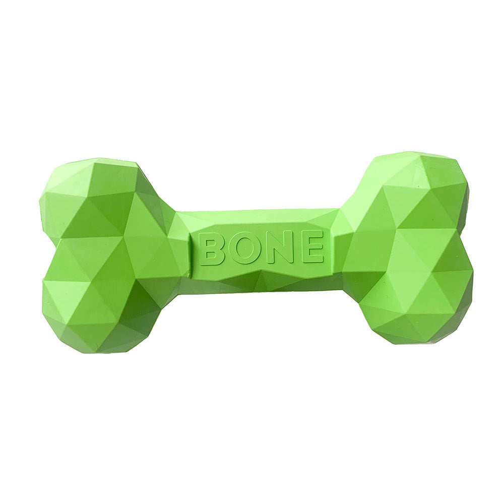 Durable Pet Chew Toy Rubber Bone for Teeth Grinding