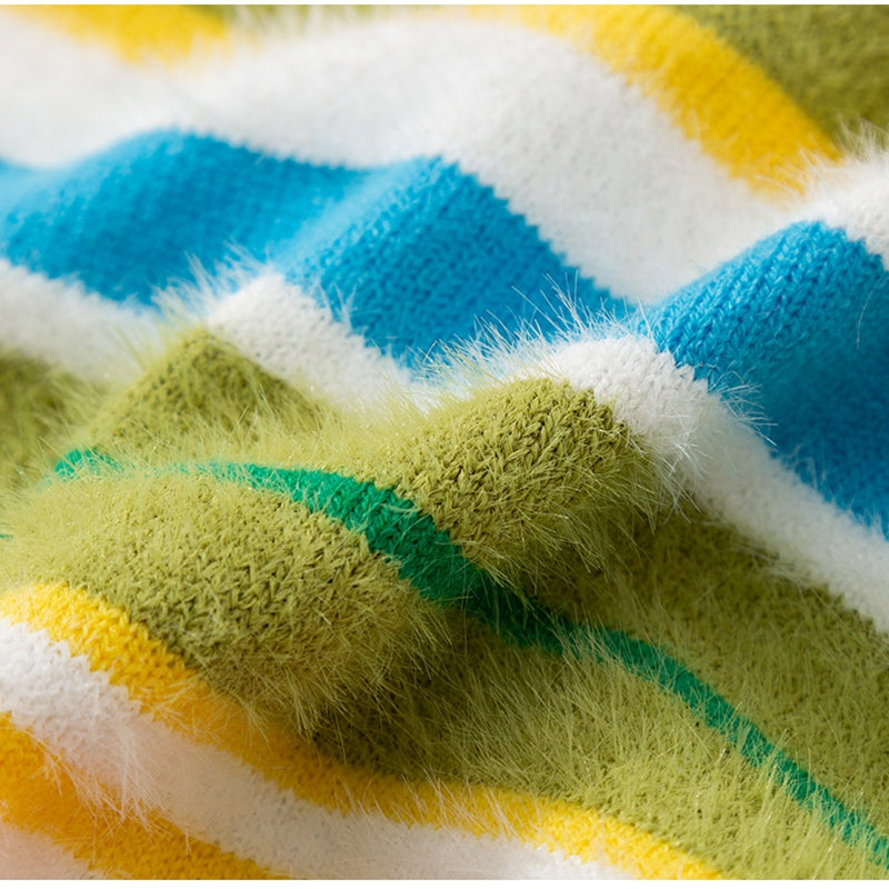 Autumn Winter Pet Striped Sleeveless Sweater