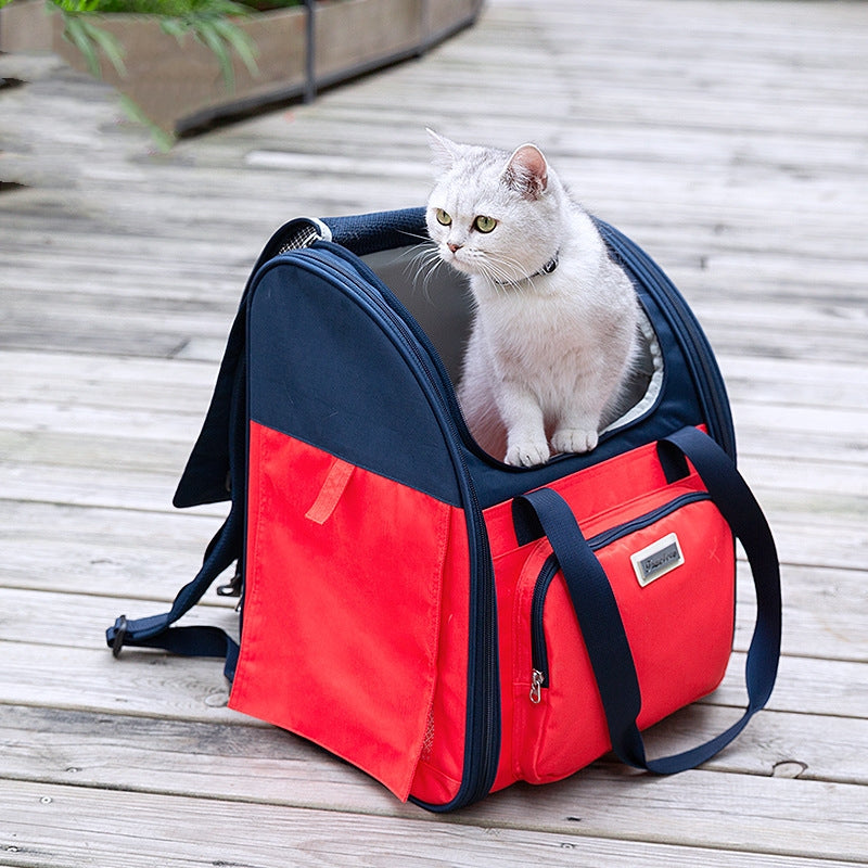 Breathable Waterproof Pet Carrier Backpack For Small Animals