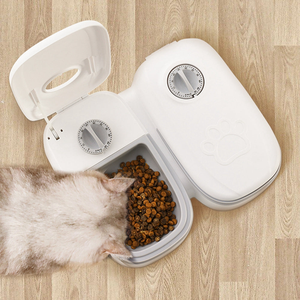 Automatic Smart Pet Feeder Timer Stainless Steel