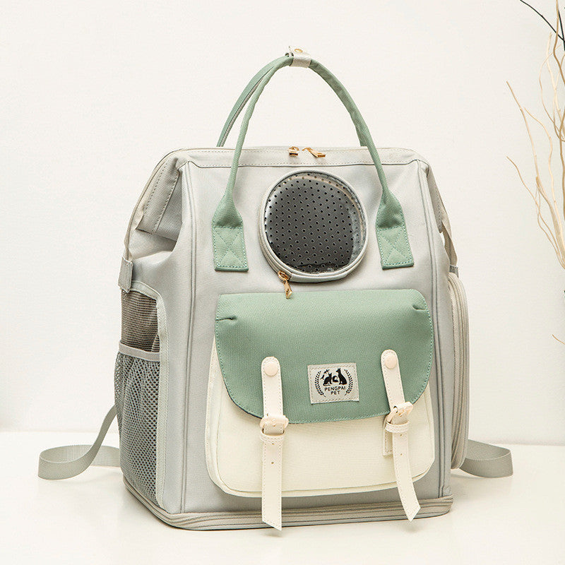 Large Capacity Breathable Pet Backpack
