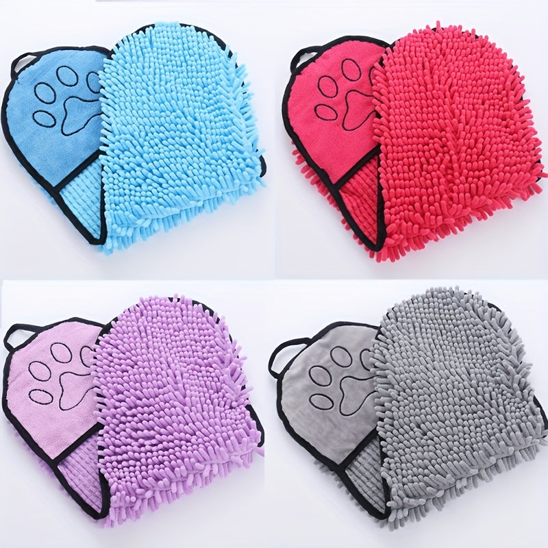 Super Absorbent Microfiber Pet Bath Towel Quick-Drying Robe