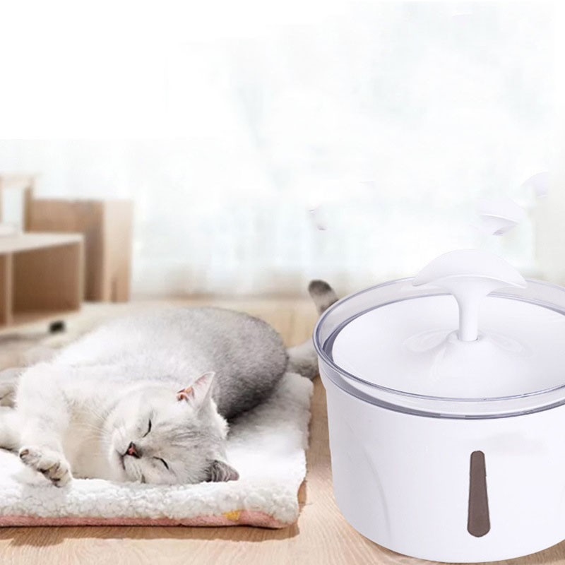 Automatic Pet Water Fountain Electric Feeder LED Water Dispenser