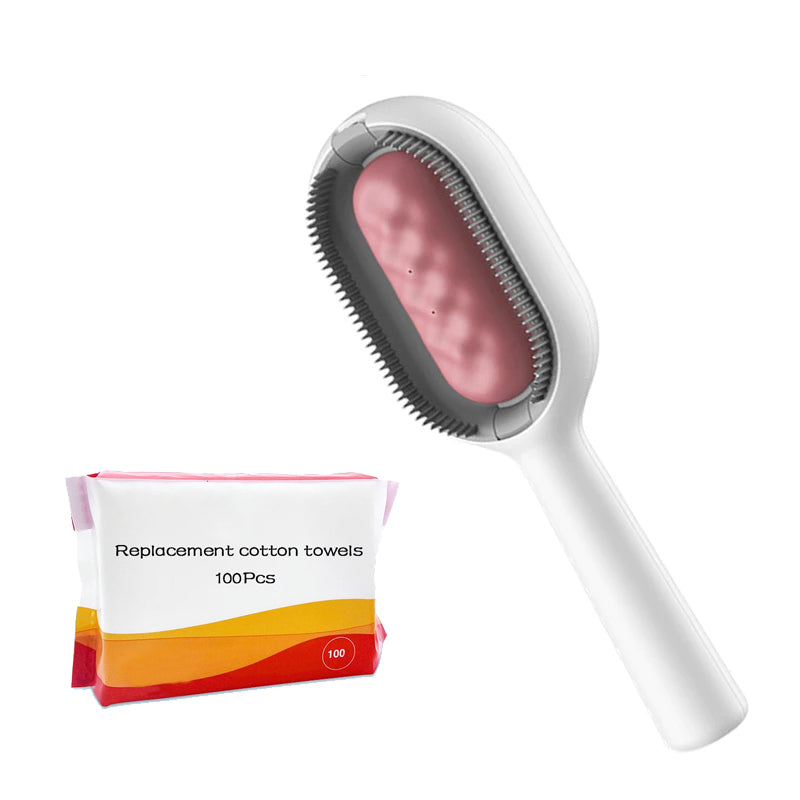 4-in-1 Pet Grooming Brush With Water Tank Hair Removal Comb