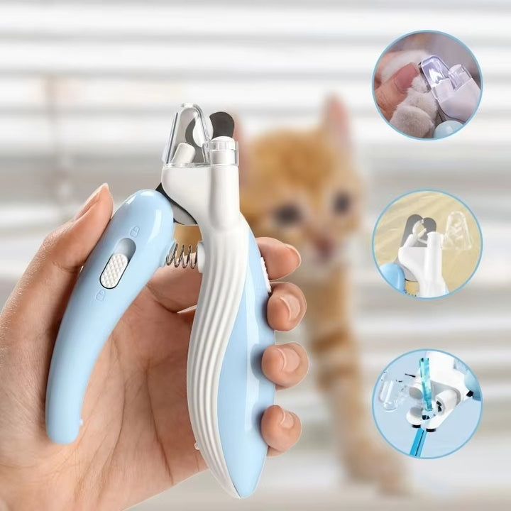 Professional Pet Nail Clippers Labor-Saving Paw Claw Grooming Trimmer