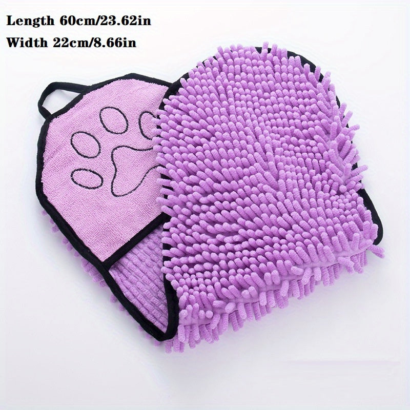 Super Absorbent Microfiber Pet Bath Towel Quick-Drying Robe