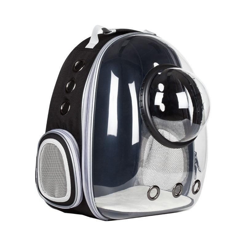 Transparent Skylight Pet Backpack Large Capacity Diaper Bag