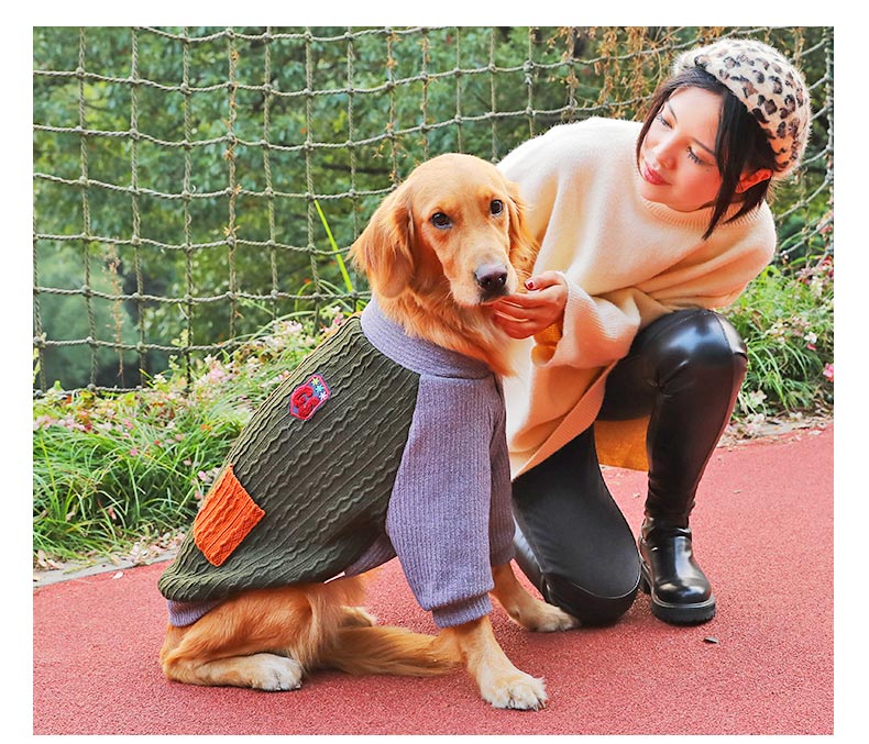 Winter Thickened Large Pet Sweater