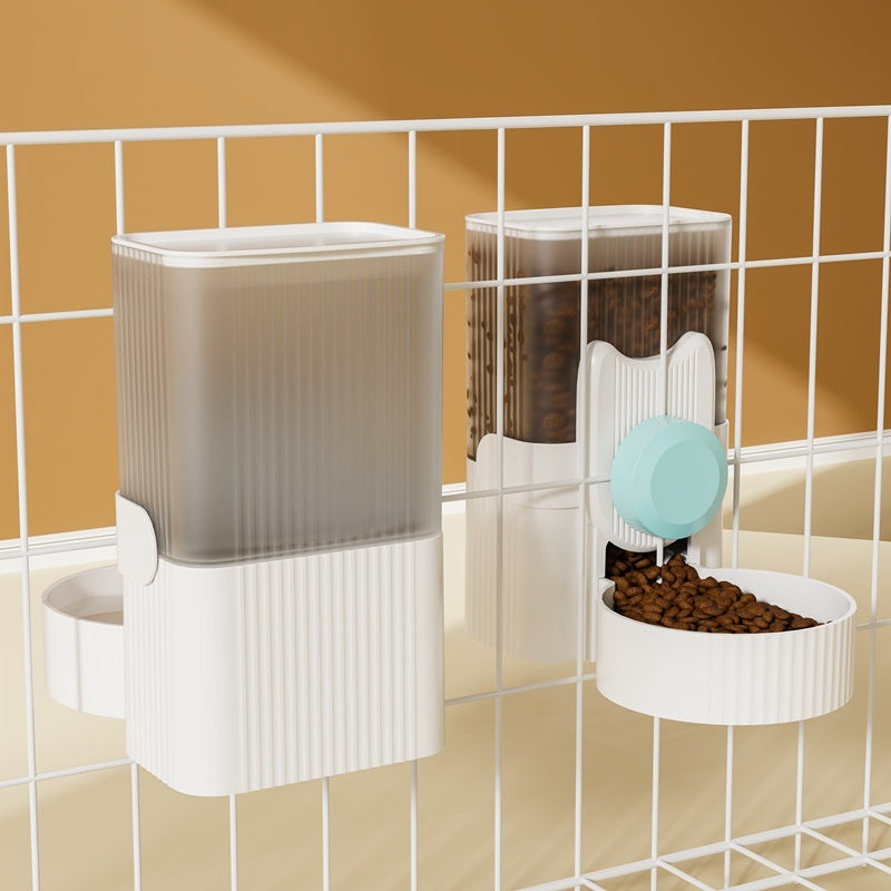 Hanging Automatic Pet Water Fountain and Feeder for Drinking
