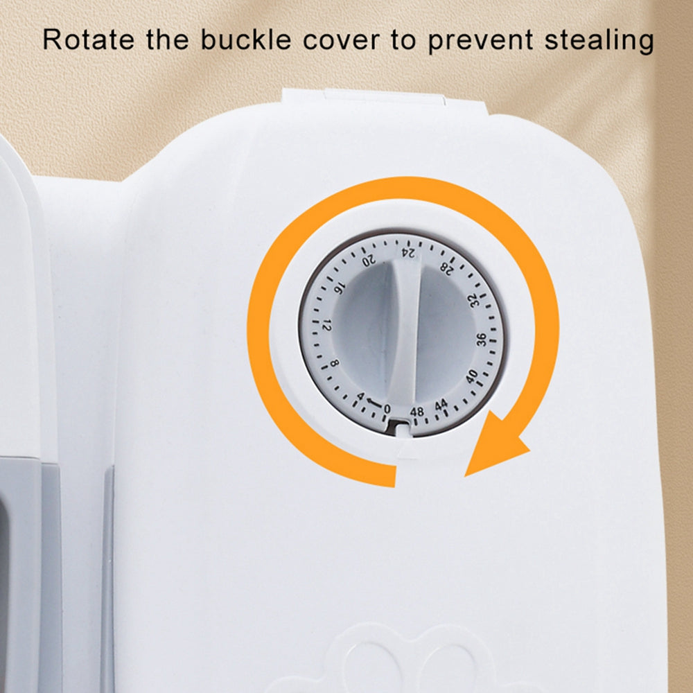 Automatic Smart Pet Feeder Timer Stainless Steel