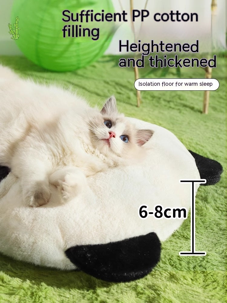 Winter Warm Plush Pet Bed Cozy Sleeping Sofa