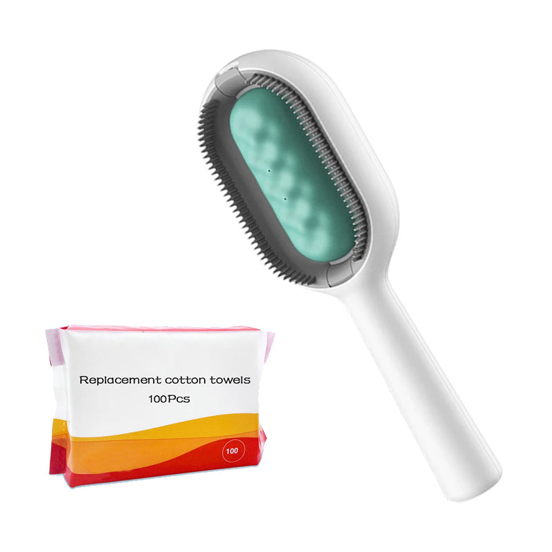 4-in-1 Pet Grooming Brush With Water Tank Hair Removal Comb