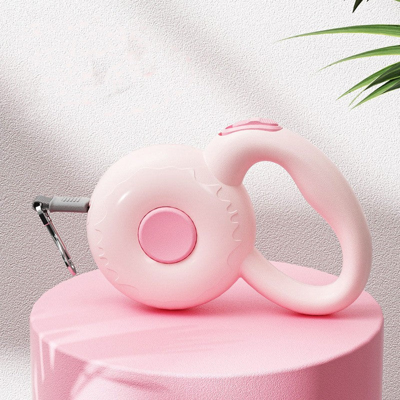Retractable Pet Leash With Reflective Rope