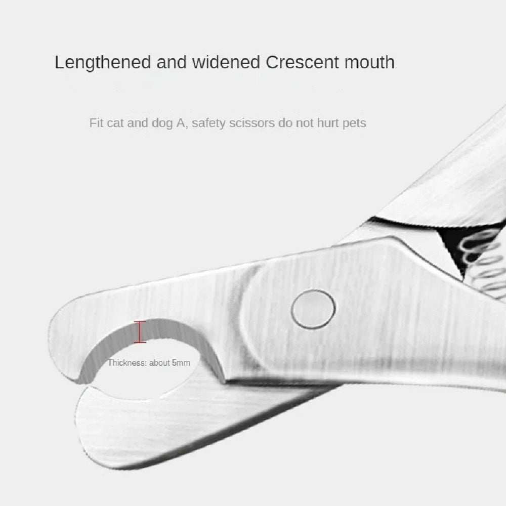 Professional Pet Nail Clipper Sharp Safety Grooming Toe Trimmer
