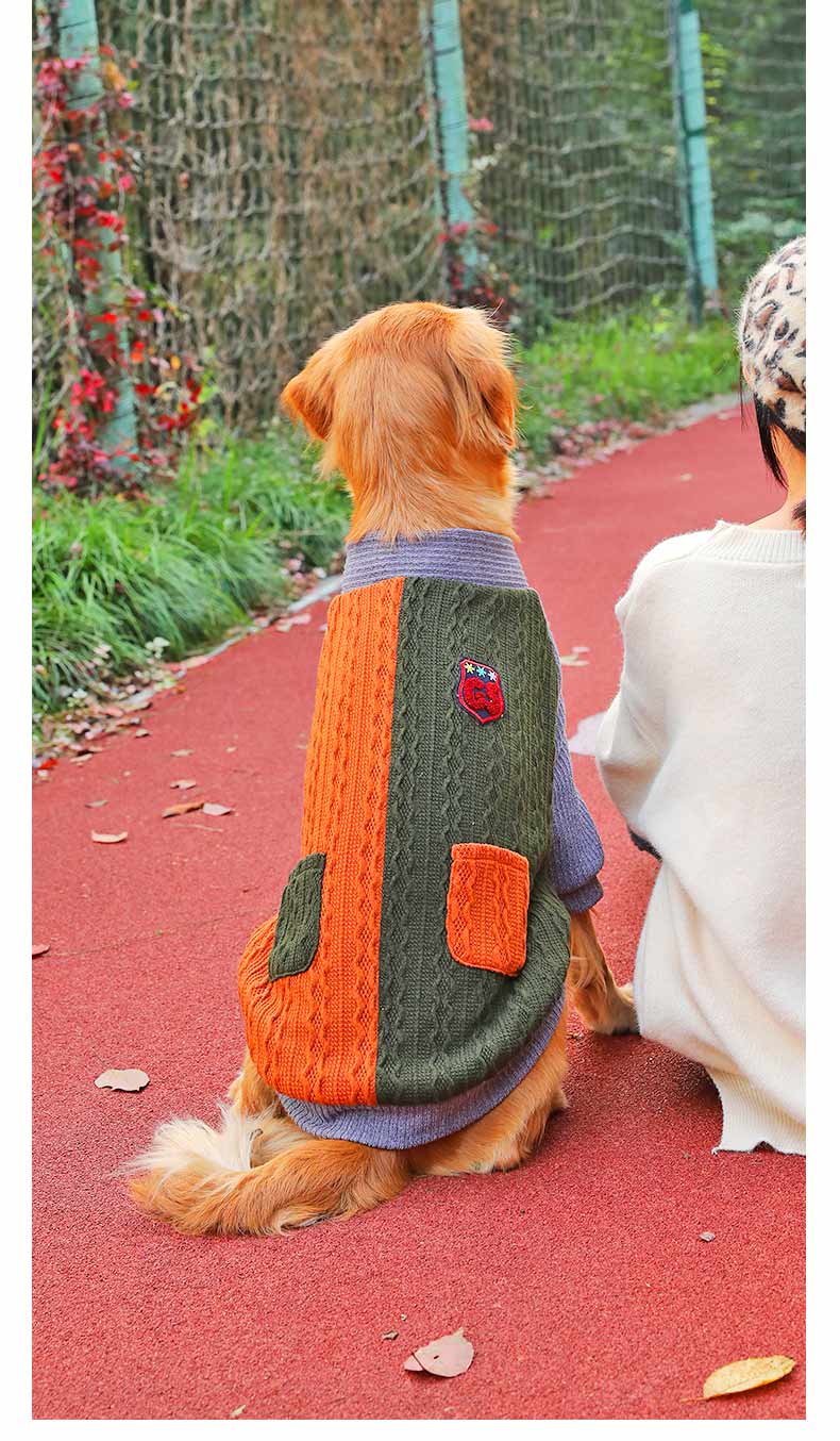 Winter Thickened Large Pet Sweater