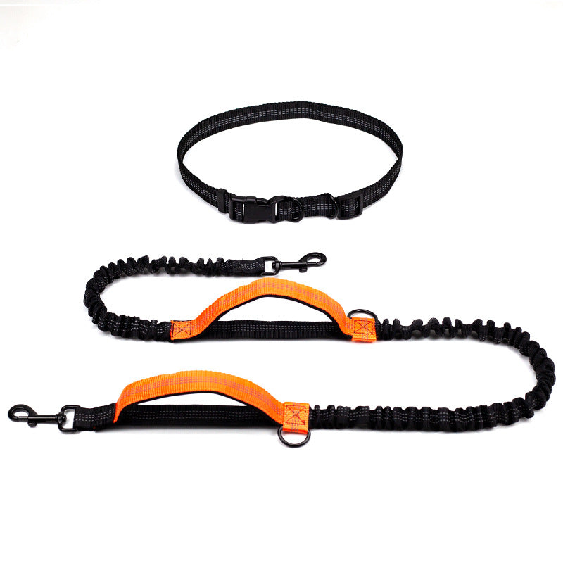 Multifunctional Reflective Double Telescopic Pet Leash Rope