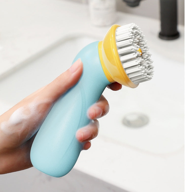 Handheld Pet Bath Brush Shower Hair Grooming Cleaning Tool