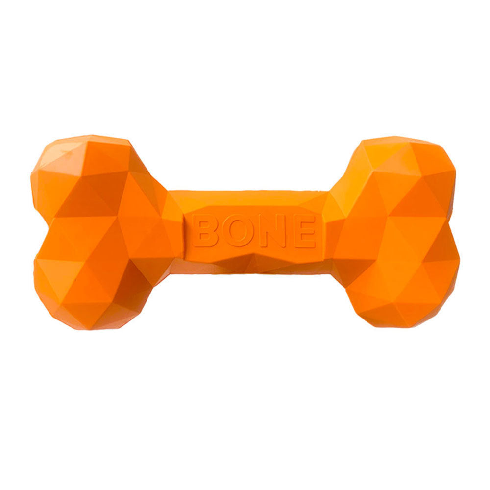 Durable Pet Chew Toy Rubber Bone for Teeth Grinding