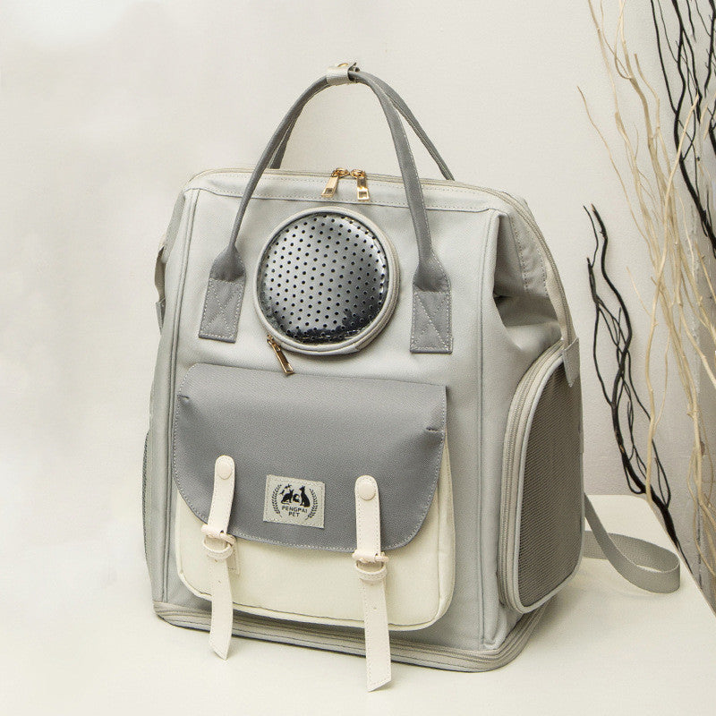 Large Capacity Breathable Pet Backpack