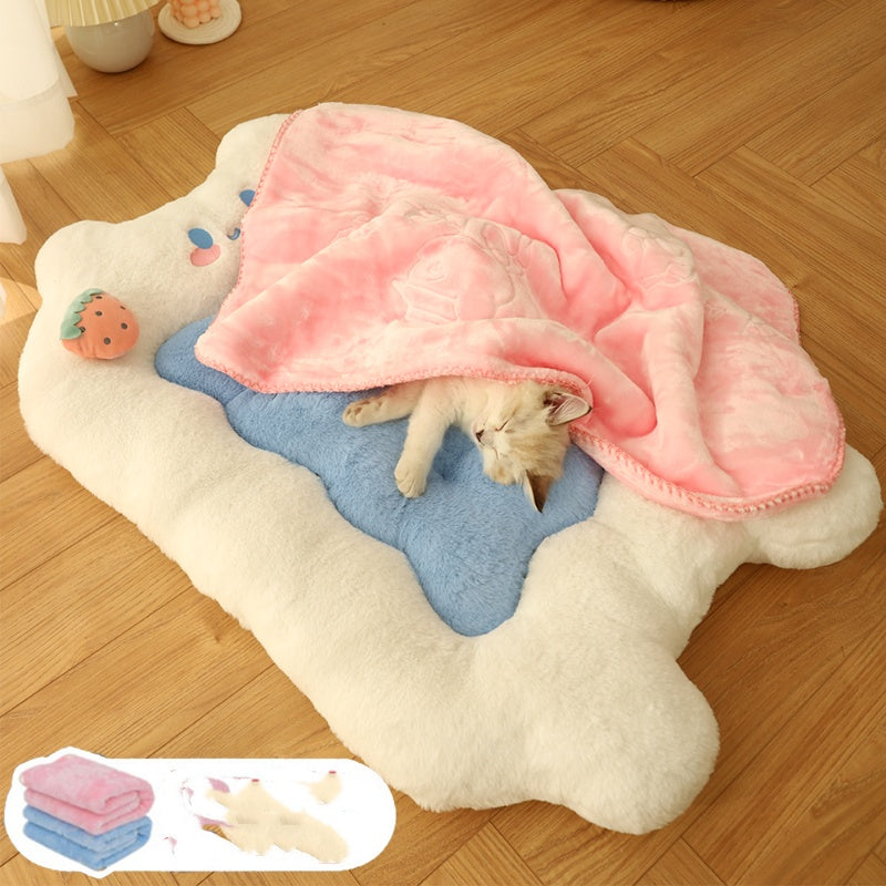 Four Seasons Universal Pet Bed Warm Cozy Sleeping Pad