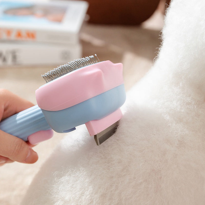 Pet Grooming Deshedding Brush Dematting Comb For Hair Removal