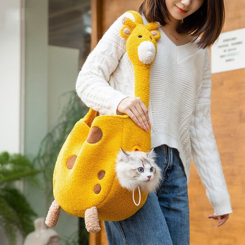 Animal-Shaped Portable Pet Diaper Backpack
