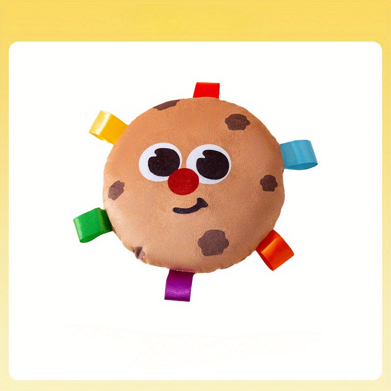Cartoon Plush Pet Flying Disc Durable Bite-Resistant Toy