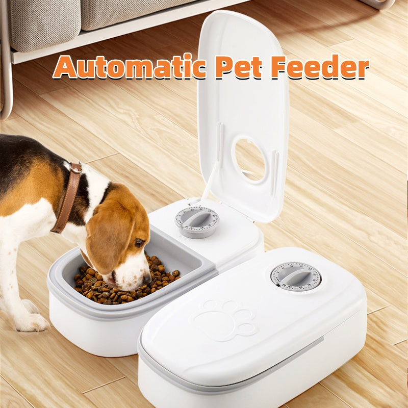 Automatic Smart Pet Feeder Timer Stainless Steel