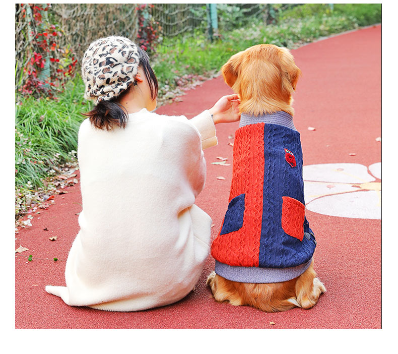 Winter Thickened Large Pet Sweater