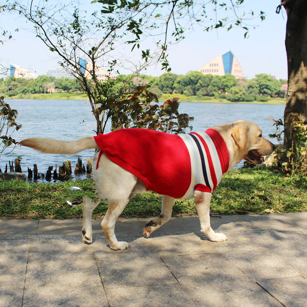 Warm Cotton Pet Sweater For Autumn Winter