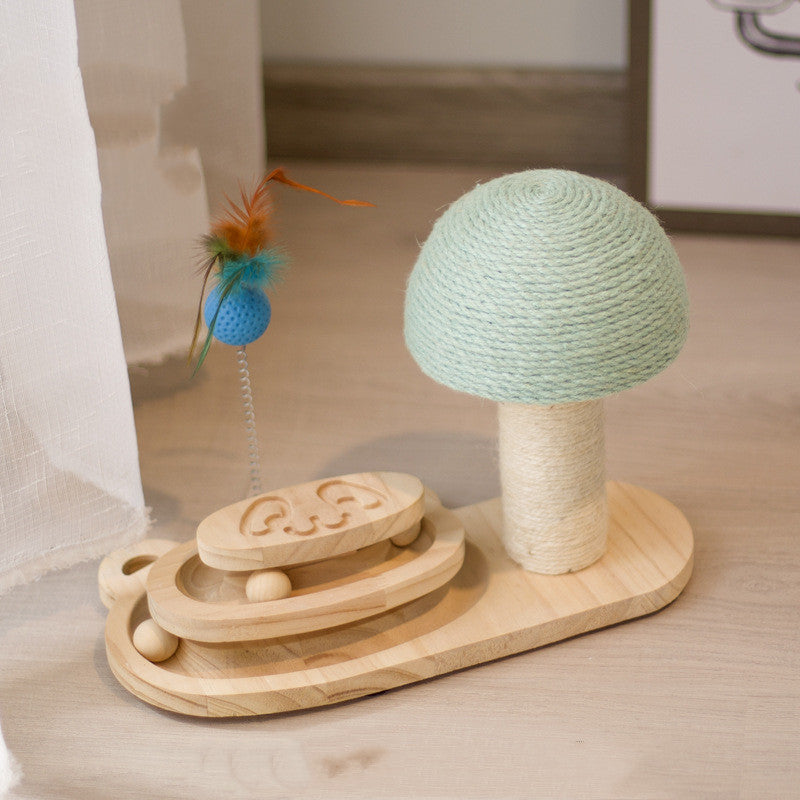 Interactive Pet Scratcher Maze Ball Toy