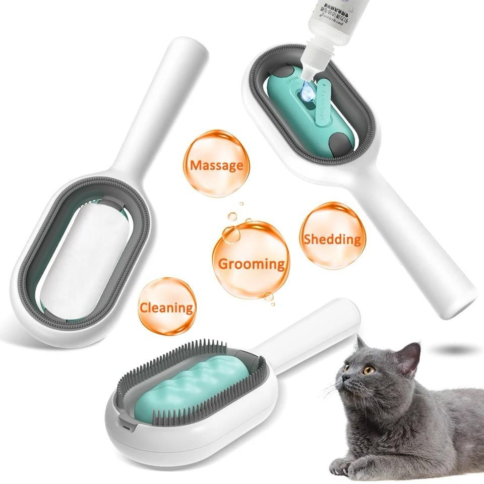Pet Grooming Dematting Brush Comb For Hair Removal And Cleaning
