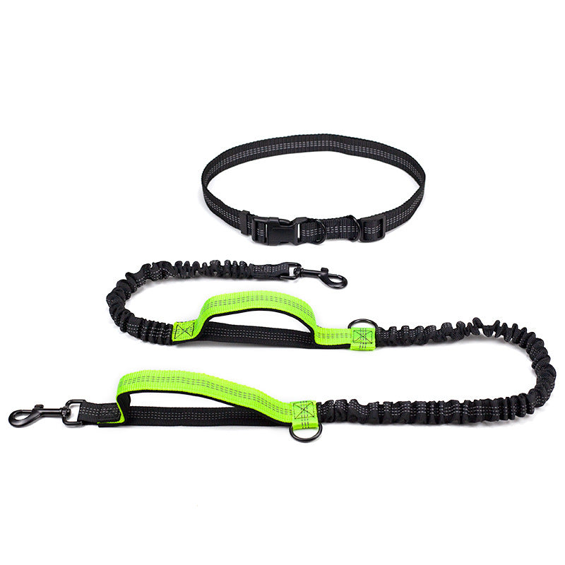 Multifunctional Reflective Double Telescopic Pet Leash Rope