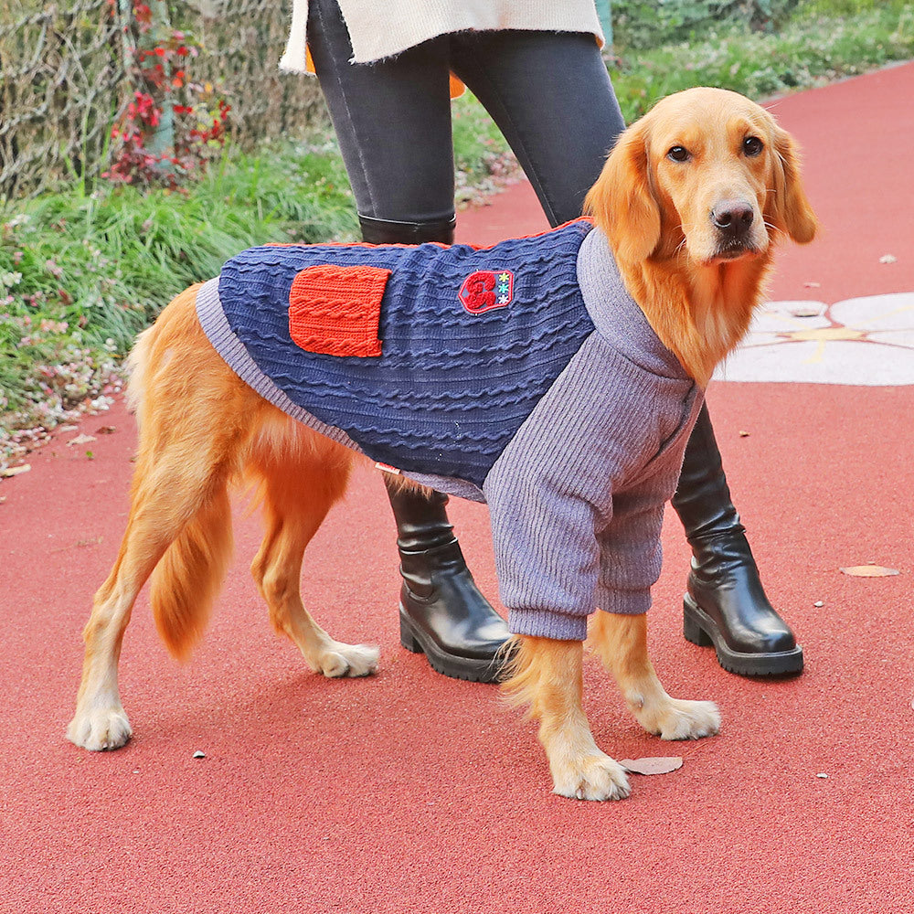Winter Thickened Large Pet Sweater