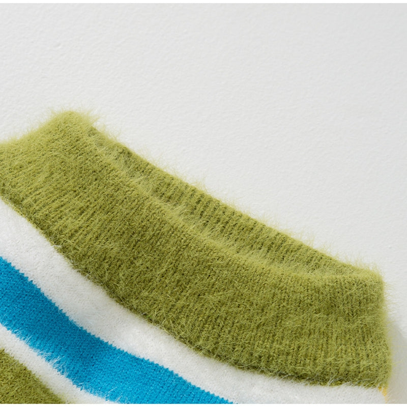 Autumn Winter Pet Striped Sleeveless Sweater