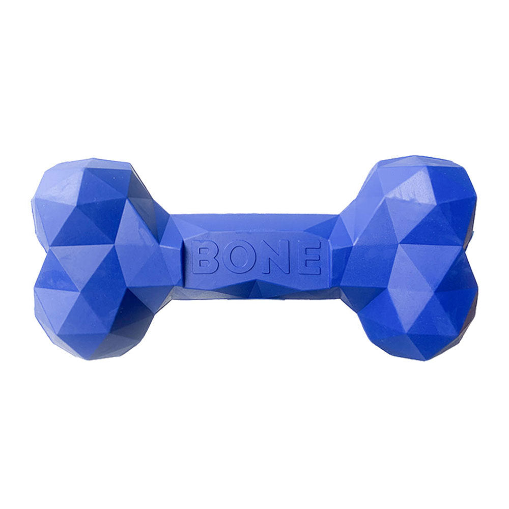Durable Pet Chew Toy Rubber Bone for Teeth Grinding