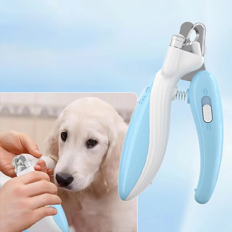 Professional Pet Nail Clippers Labor-Saving Paw Claw Grooming Trimmer