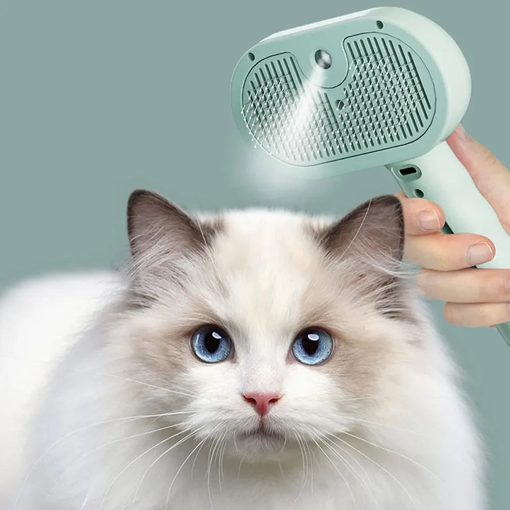 Pet Spray Hair Comb Dematting Grooming Brush Cleaning Tool